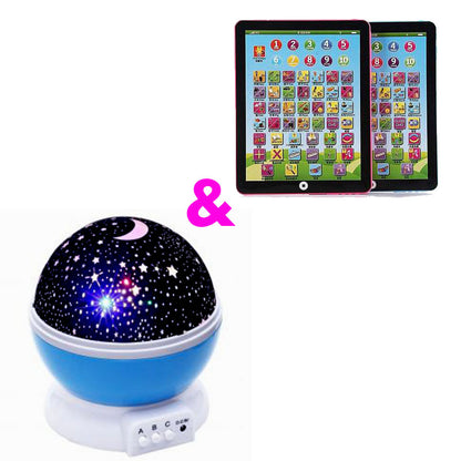 Dream Rotating Projection Lamp Plus Learning Machine Toy