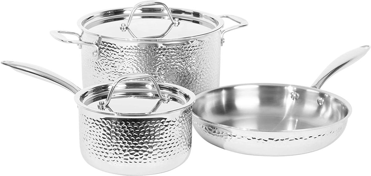 DSP Premium 5 Pieces Kitchen Multi Cookware Set