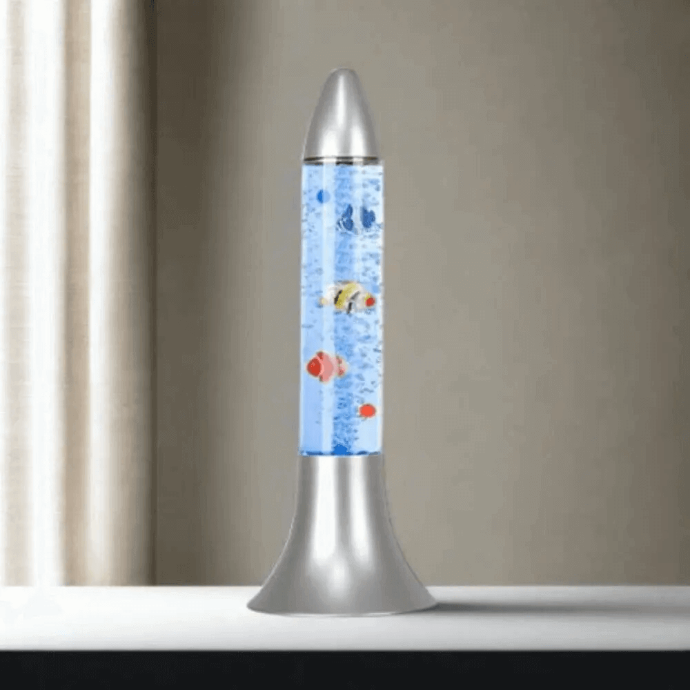 Small Magma Fish Rocket Lamp