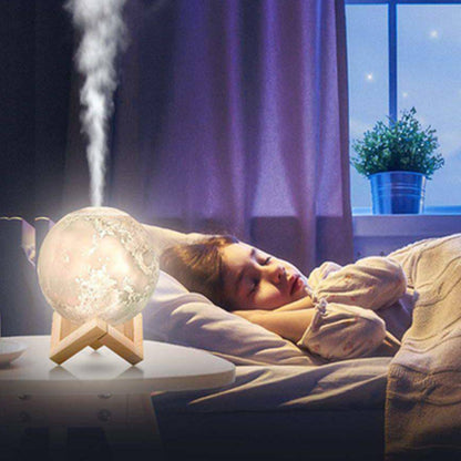 3D Moon Lamp Humidifier