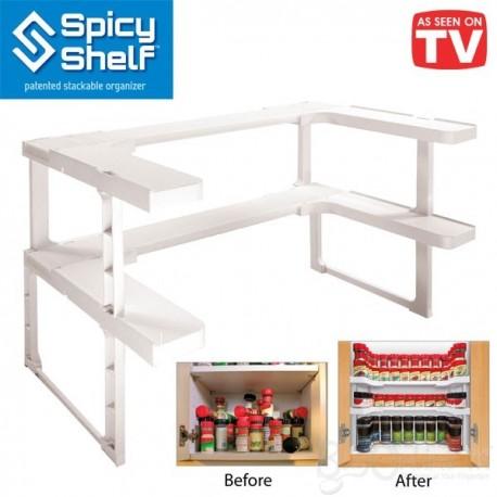 Spicy Shelf Organizer