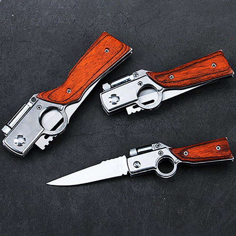 Pocket Folding Knife with LED Light