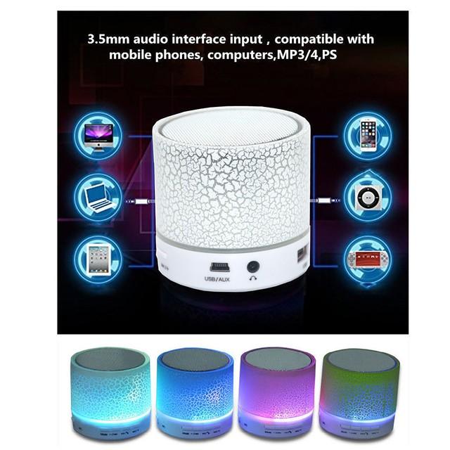 Mini Luminous Lamp Super Wireless Bluetooth Portable Speaker