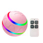 O1 Intelligent Remote Control Pet Toy Dog Training Luminous Ball Pink