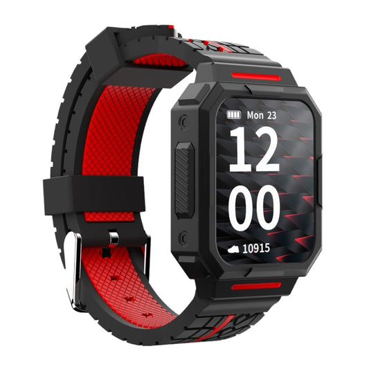 S09 C 1 69 inch Full Touch Screen Smart Watch IP67 Waterproof Support Heart Rate Blood Oxygen Monitoring Multiple Sports Modes Red