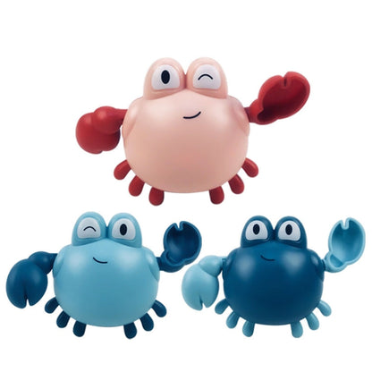 3 PCS Clockwork Crab Baby Bath Play with Water Toys Random Color Delivery