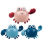 3 PCS Clockwork Crab Baby Bath Play with Water Toys Random Color Delivery