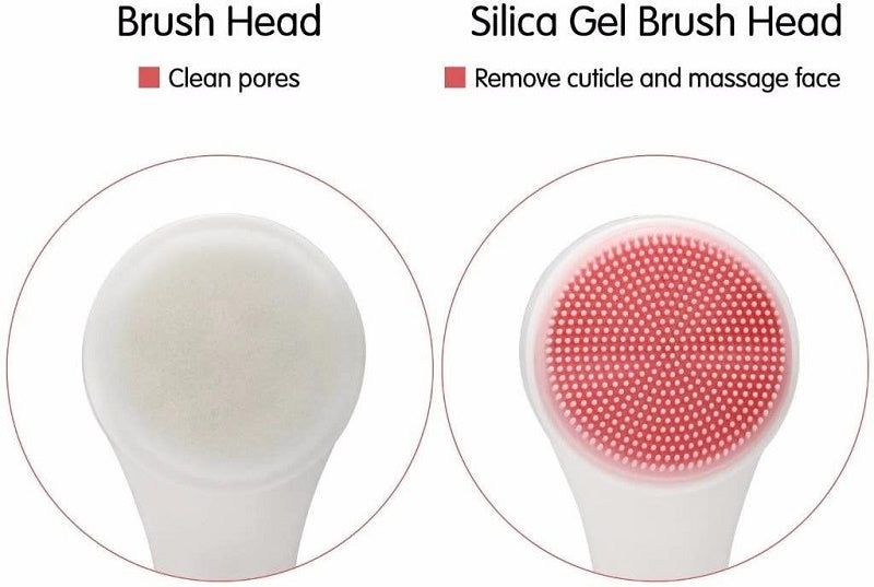 Double Sided Facial Cleansing Brush