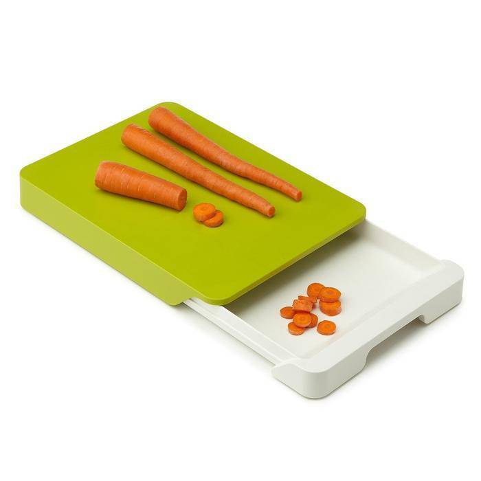 Chopping Board with Pull Out Tray