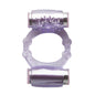 Purple Color Dual Vibrators Cock Ring