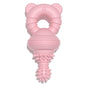 BG5057 Nipple Shape Pet Teething Glue Stick TPR Dog Chew Toys Pink