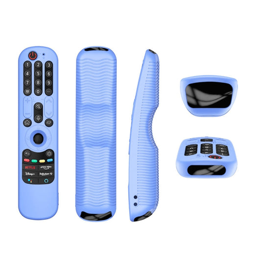 For LG An MR21GC AN MR21N AN MR21GA TV Remote Control Silicone Protective Case Luminous Blue