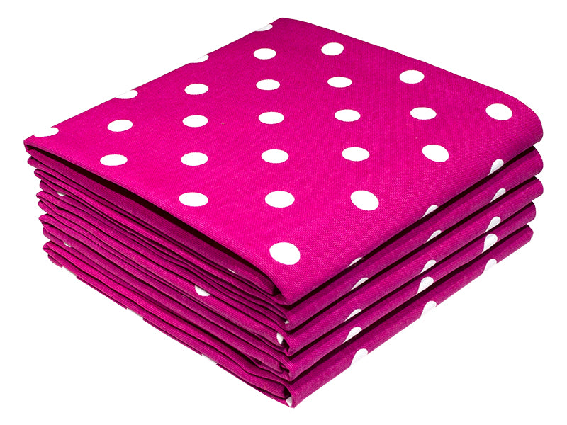 Bunty s Kitchen Towel Design 2490 052x076cms 05 Pc Pack Polka Dots