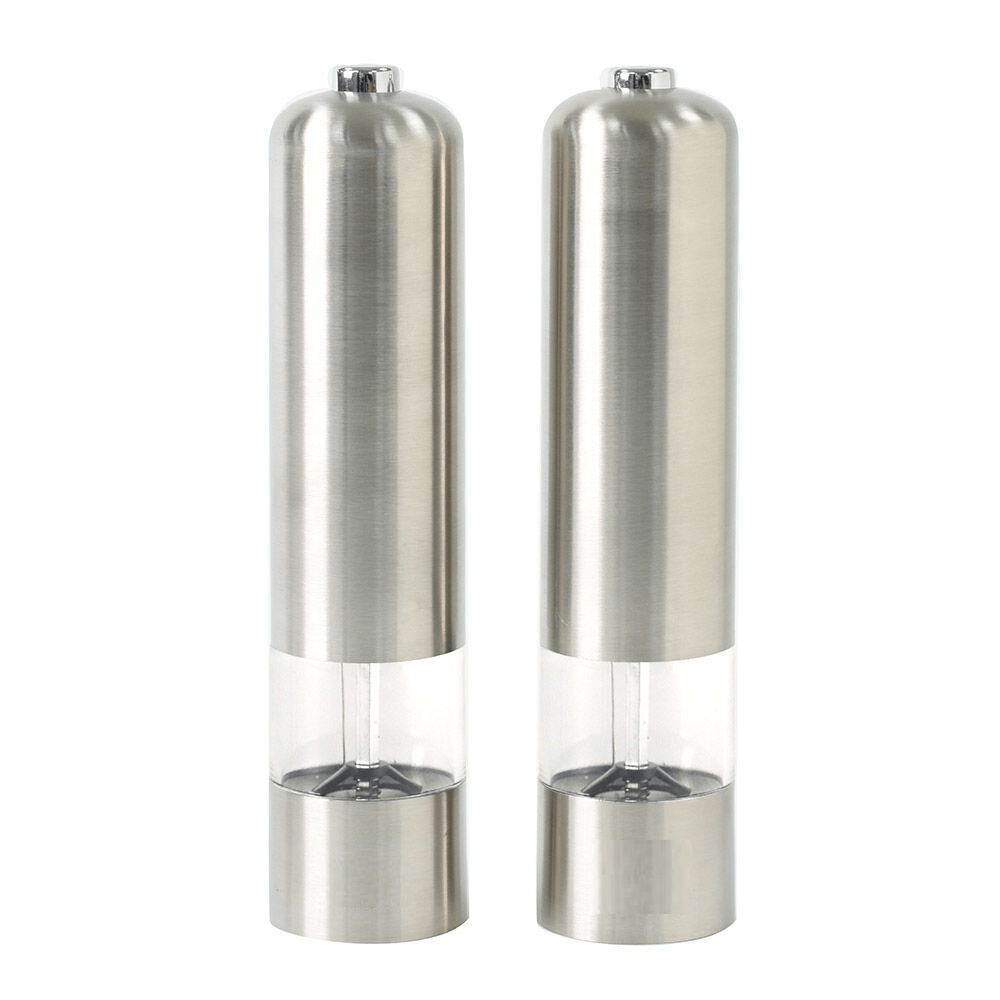 2 Piece Stainless steel Electric Spice Grinder