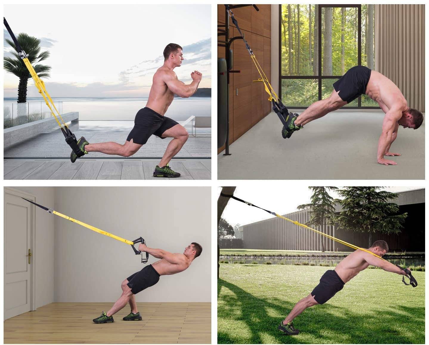 Bodyweight Training Straps Suspension System