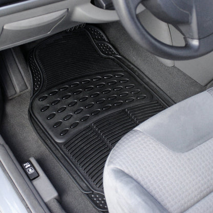 TIROL T13115 4 Set General Car Waterproof Rubber Floor Mats