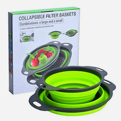 Collapsible Colanders Set 1Pc