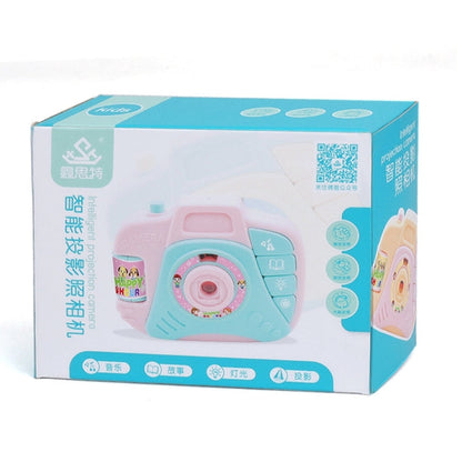 Children Cartoon Projector Simulated Camera Educational Toys Pink