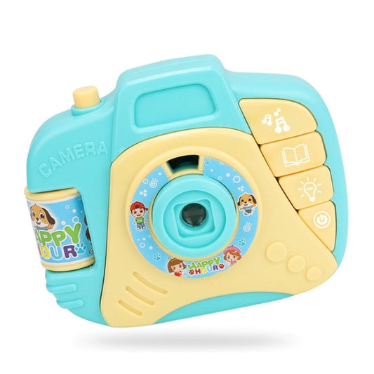 Children Cartoon Projector Simulated Camera Educational Toys Blue