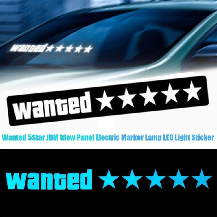 EL Luminous Car Stickers Cold Light Car Stickers Car Luminous Pattern Decoration Baby On Board