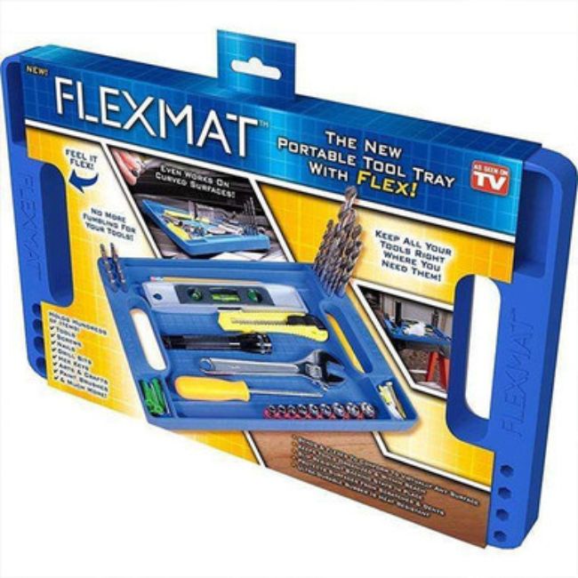 Portable Flexible Tool Tray With Flex