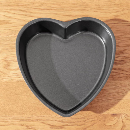 Cake Mould Pans Set of 2 Heart Shape Carbon Steel Cake Mould Pan