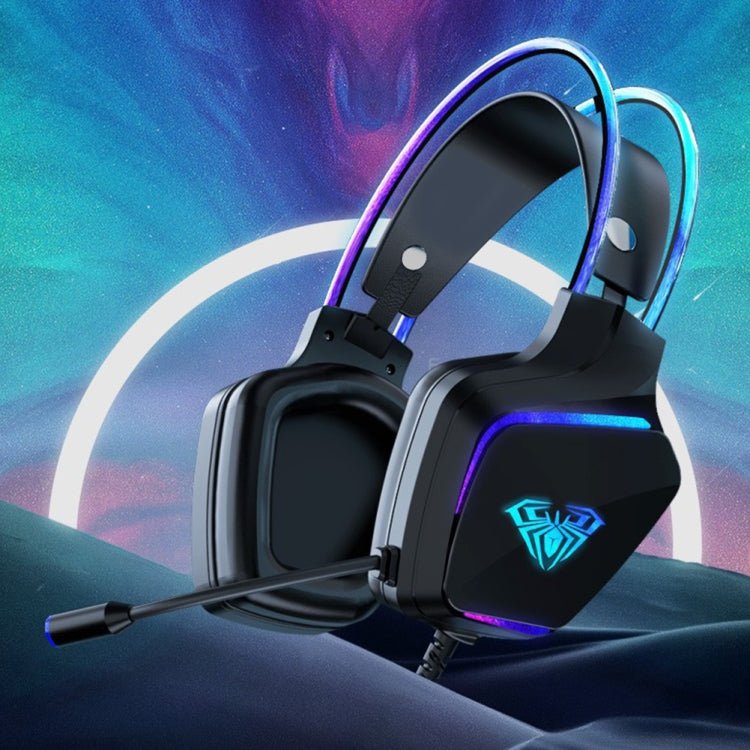 AULA S502 Headset Gaming Noise Canceling Wired Headphone