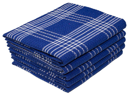 Bunty s Kitchen Towel Design 2019 050x070cms 05 Pc Pack Plain Checks