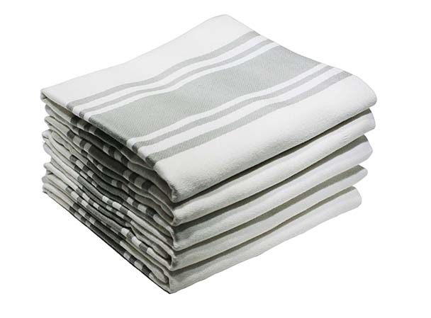 Bunty s Kitchen Towel Design 2023 050x080cms 05 Pc Pack Stripes