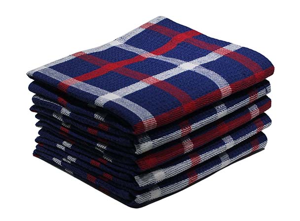 Bunty s Kitchen Towel Design 2031 045x070cms 05 Pc Pack Checks