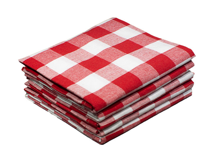 Bunty s Kitchen Towel Design 2094 040x060cms 05 Pc Pack Big Checks