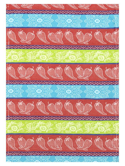 Bunty s Kitchen Towel Design 2128 048x073cms 05 Pc Pack Chilli Pepper