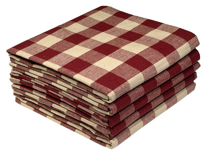 Bunty s Kitchen Towel Design 2143 054x070cms 05 Pc Pack Checks