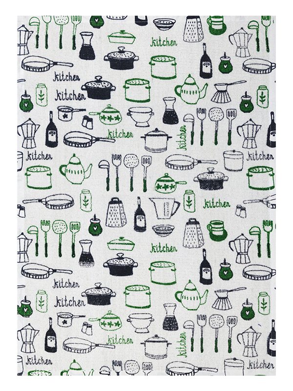 Bunty s Kitchen Towel Design 2332 045x067cms 05 Pc Pack Cutlery