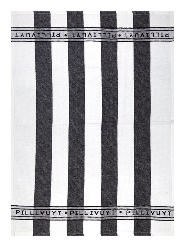 Bunty s Kitchen Towel Design 2333 062x091cms 05 Pc Pack Stripes Black