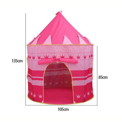 Kids Castle Cubby House Play Tent