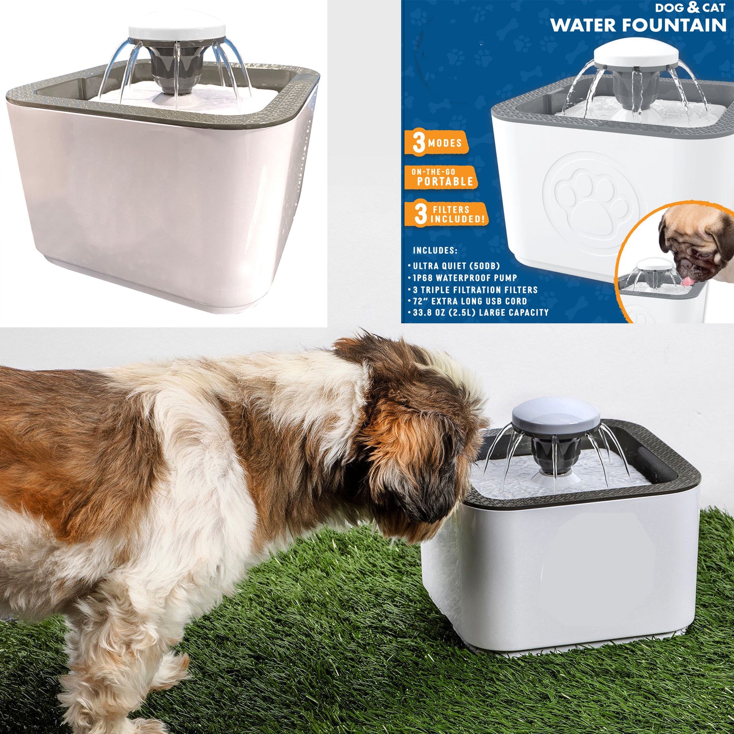 Portable Pet Water Fountain