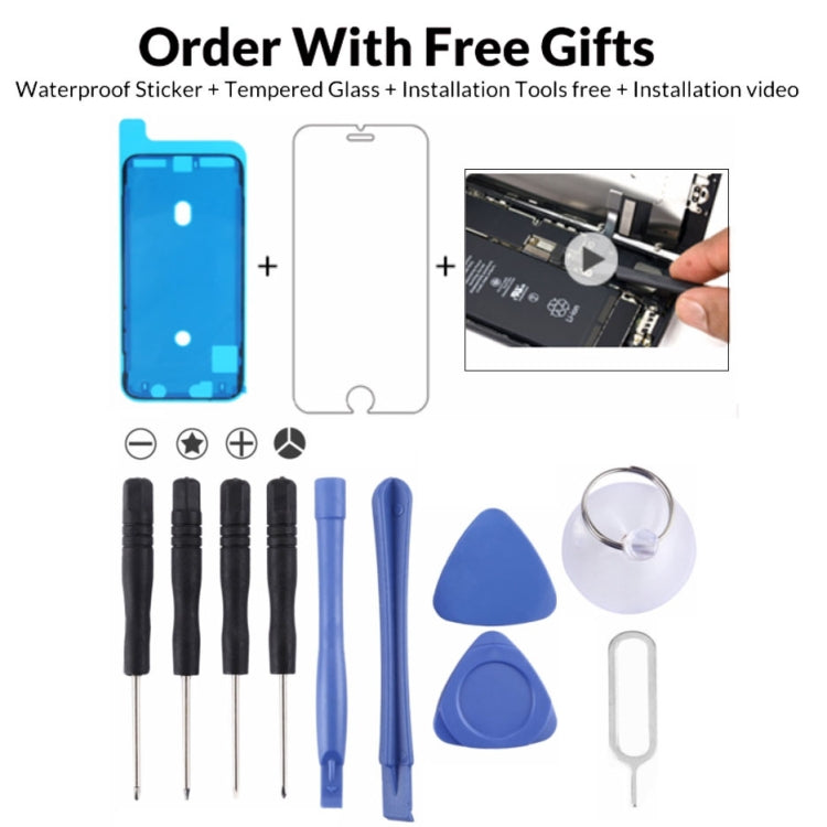 12 in 1 Repair Kits Gifts 4 x Screwdriver 2 x Teardown Rods 2 x Triangle on Thick Slices 1 x Eject Pin 1 x Chuck 1 x Waterproof Sticker 1 x Tempered Glass