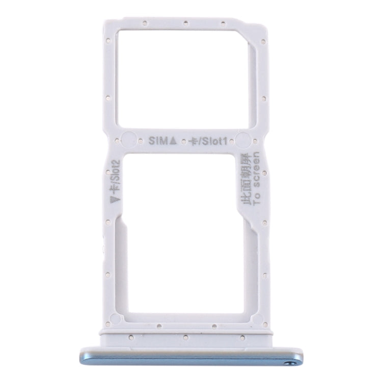 SIM Card Tray SIM Card Tray Micro SD Card Tray for Huawei Y9s Baby Blue