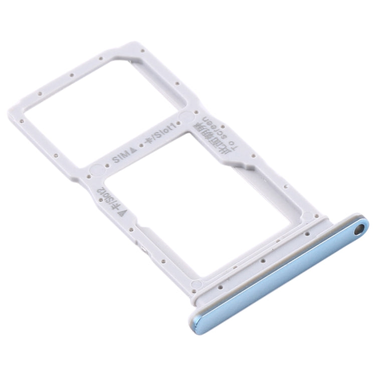 SIM Card Tray SIM Card Tray Micro SD Card Tray for Huawei Y9s Baby Blue