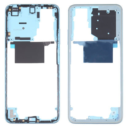 Middle Frame Bezel Plate for Xiaomi Redmi Note 11 Redmi Note 11S Baby Blue