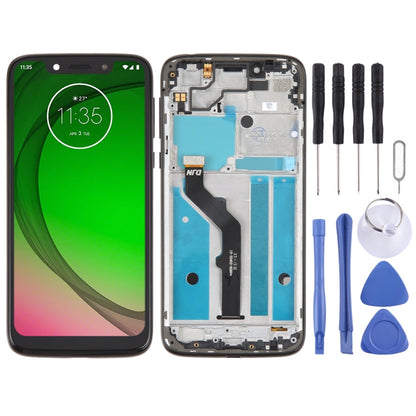 Original LCD Screen For Motorola Moto G6 Play Digitizer Full Assembly With Frame Black