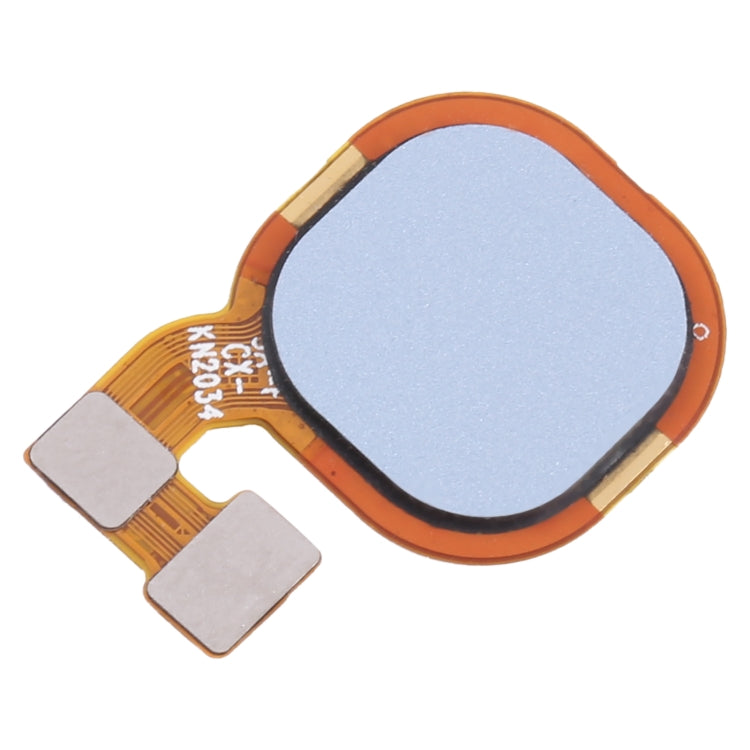 For Infinix Hot 10 X682B Original Fingerprint Sensor Flex Cable Baby Blue