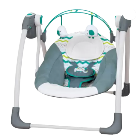 Mastela Deluxe Musical Portable Baby Swing