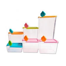 Stackable and Space Savvy 6pcs Container