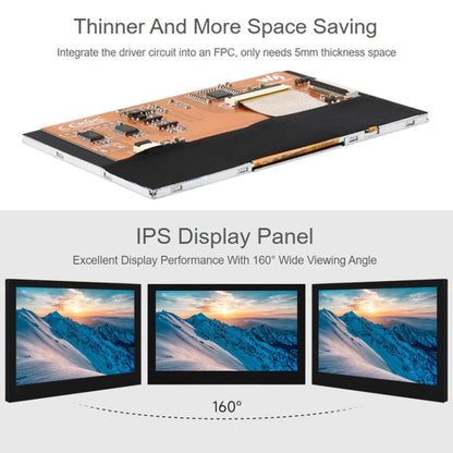 Waveshare 4 3 Inch DSI Display 800 480 Pixel IPS Display Panel Style Touch Display