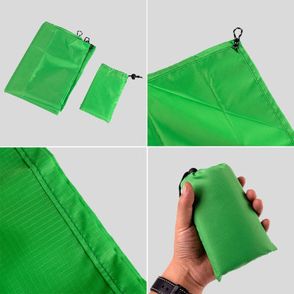 Outdoor Portable Waterproof Picnic Camping Mats Beach Blanket Mattress Mat 100cm 140cm Green