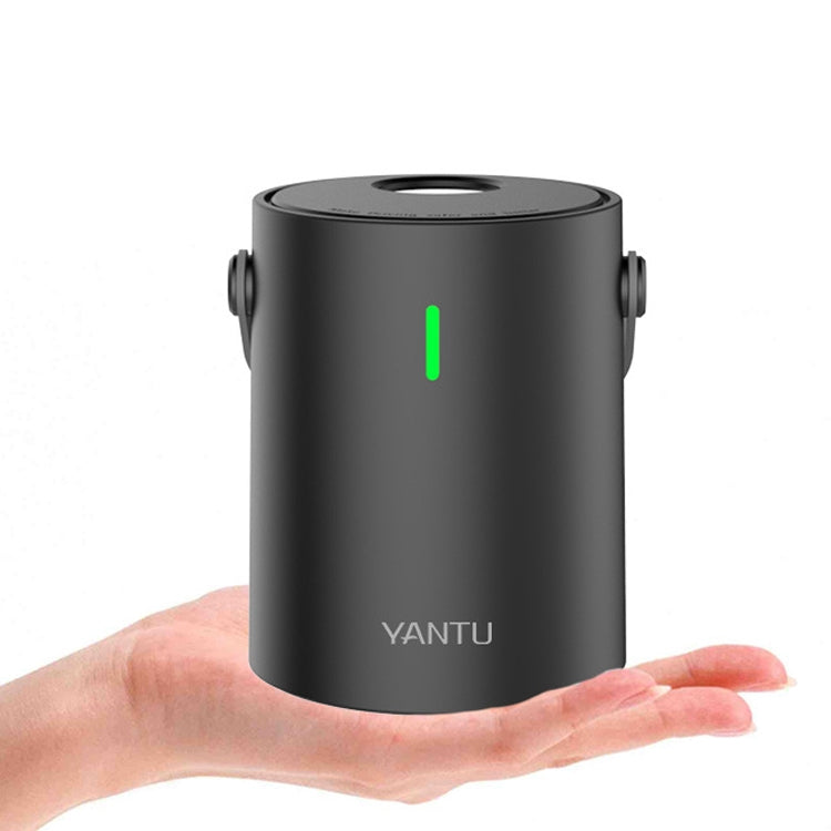 YANTU A05 Car Electric Mini Portable Tire Air Pump Style Wireless Digital Display White