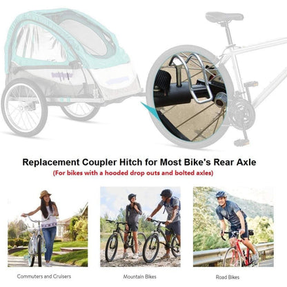 Baby Pet Sundries Bicycle Trailer Accessories Traction Head Model Set 3