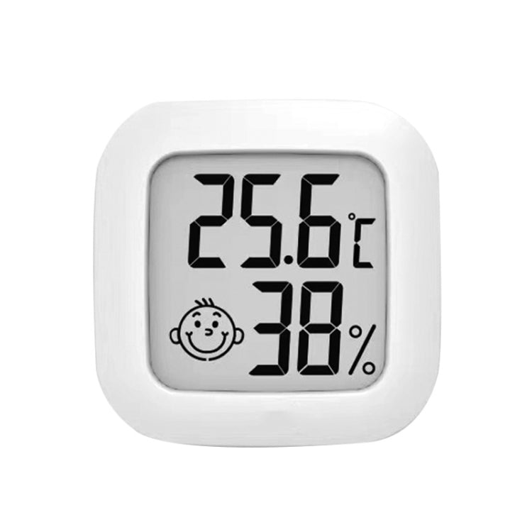 Temperature And Humidity Measuring Baby Room Temperature Meter White